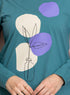 Green Olive Printed Long - Sleeve Design 3 - Khotwh